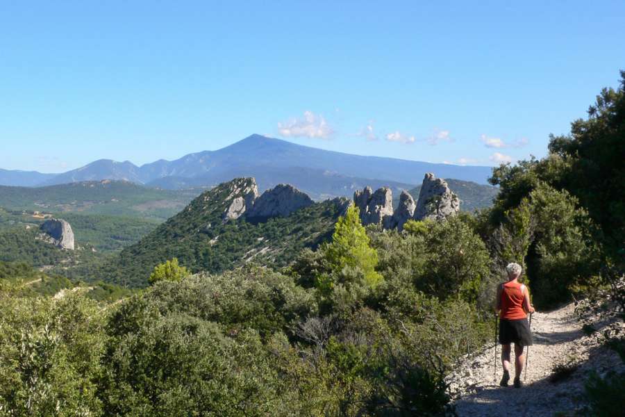 Wanderreise Provence: Mont Ventoux - In den Dentelles