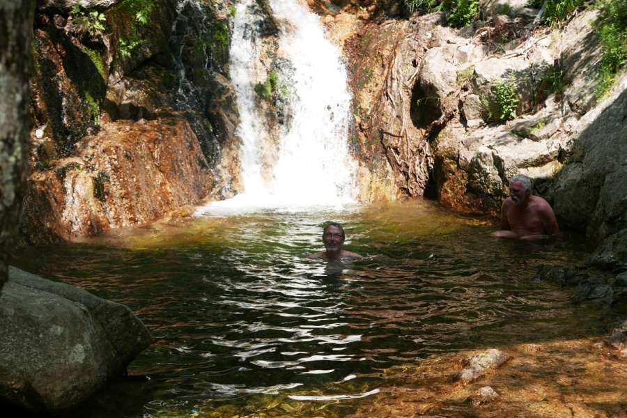 Standortwanderungen am Mont Lozère - Schwimmen
